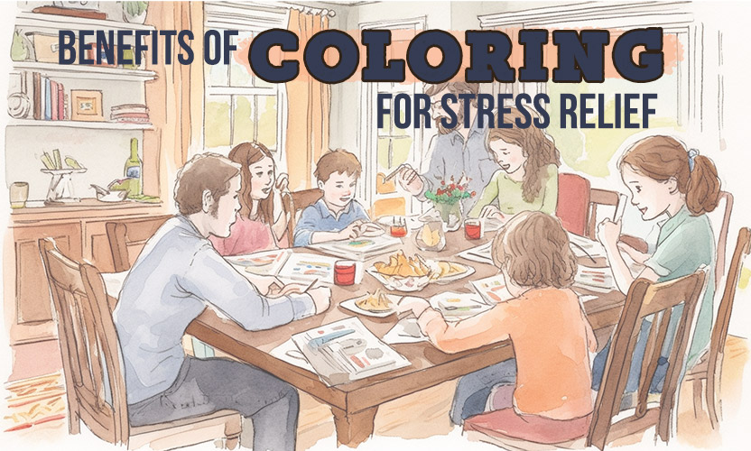 Coloring for Stress Relief: A Creative Outlet for All Ages