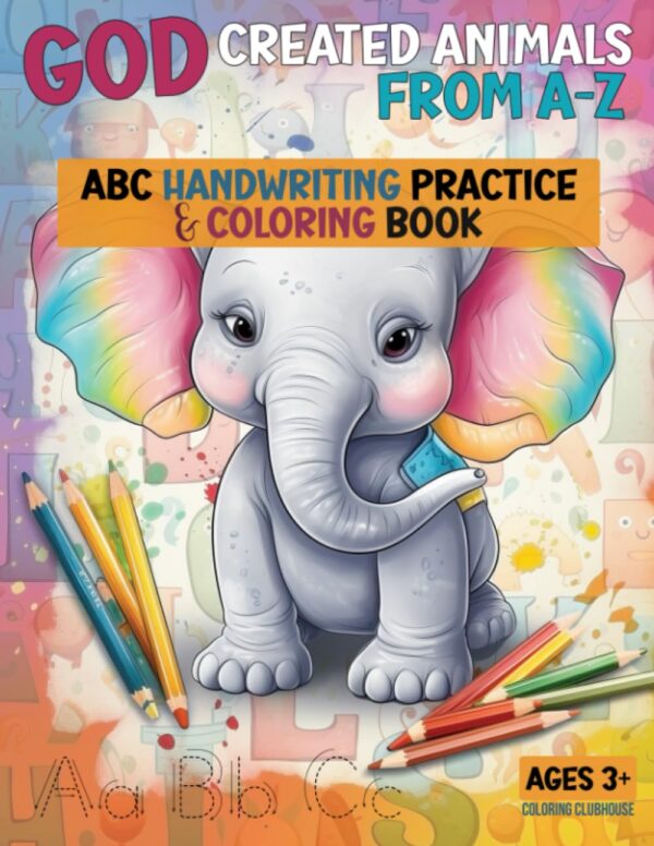 Letter tracing and coloring for preschool and kindergarten